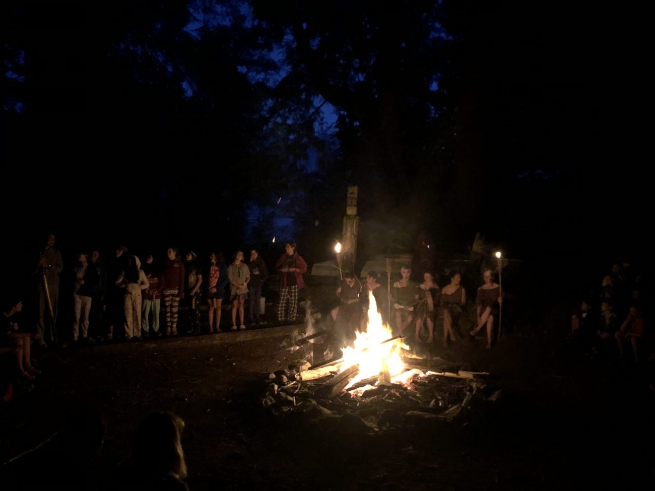 Fire at Night